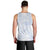 Samoa White Sunday Men Tank Top Plumeria Floral