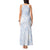 Samoa White Sunday Tank Maxi Dress Plumeria Floral