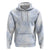 Samoa White Sunday Zip Hoodie Plumeria Floral