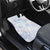 Samoa White Sunday Car Mats Sweet Pastel Plumeria Floral