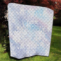 Samoa White Sunday Quilt Sweet Pastel Plumeria Floral LT01 - Polynesian Pride