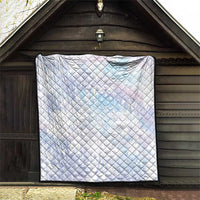 Samoa White Sunday Quilt Sweet Pastel Plumeria Floral LT01 - Polynesian Pride