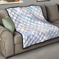 Samoa White Sunday Quilt Sweet Pastel Plumeria Floral LT01 - Polynesian Pride