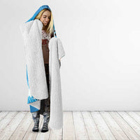 Personalized Aloha Hawaii Skeleton Surfing Hooded Blanket Tribal Shark Plumeria LT01 - Polynesian Pride