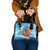 Personalized Aloha Hawaii Skeleton Surfing Shoulder Handbag Tribal Shark Plumeria