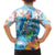 Personalized Hawaii Hula Girl Skeleton Dancing Family Matching Puletasi and Hawaiian Shirt Hibiscus Tribal Shark