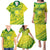 Kia Orana Cook Islands Family Matching Puletasi Dress and Hawaiian Shirt Turtle Yellow Green Polynesian Pattern LT01 - Polynesian Pride