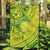 Kia Orana Cook Islands Garden Flag Turtle Yellow Green Polynesian Pattern LT01 Garden Flag Green - Polynesian Pride