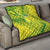 Kia Orana Cook Islands Quilt Turtle Yellow Green Polynesian Pattern LT01 - Polynesian Pride