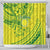 Kia Orana Cook Islands Shower Curtain Turtle Yellow Green Polynesian Pattern LT01 - Polynesian Pride