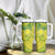 Kia Orana Cook Islands Tumbler With Handle Turtle Yellow Green Polynesian Pattern