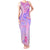 Polynesian Shark Valentine Tank Maxi Dress Sweet Unique Version LT01 Women Pink - Polynesian Pride