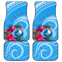 Yap Day Car Mats Nam nu Waqab Tropical Flower LT01 - Polynesian Pride