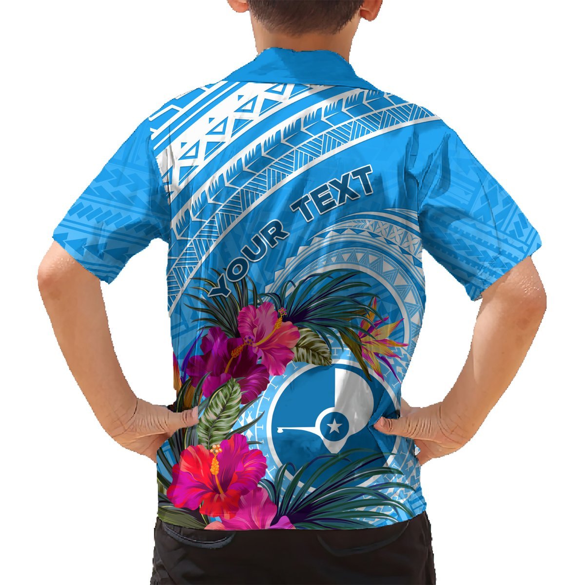 Yap Day Hawaiian Shirt Nam nu Waqab Tropical Flower LT01 - Polynesian Pride