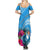 Yap Day Summer Maxi Dress Nam nu Waqab Tropical Flower LT01 - Polynesian Pride