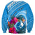 Yap Day Sweatshirt Nam nu Waqab Tropical Flower LT01 - Polynesian Pride