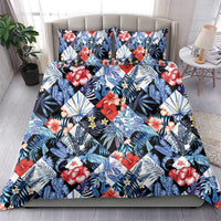 Hawaii Tropicana Blue Pattern Bedding Set LT01 - Polynesian Pride