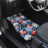 Hawaii Tropicana Blue Pattern Car Mats LT01 - Polynesian Pride