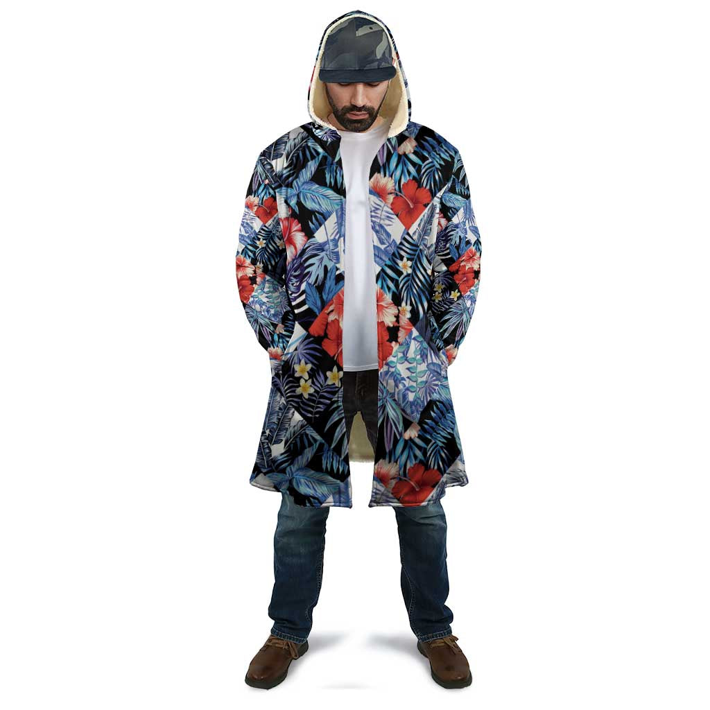 Hawaii Tropicana Blue Pattern Cloak LT01 - Polynesian Pride