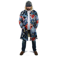 Hawaii Tropicana Blue Pattern Cloak LT01 - Polynesian Pride