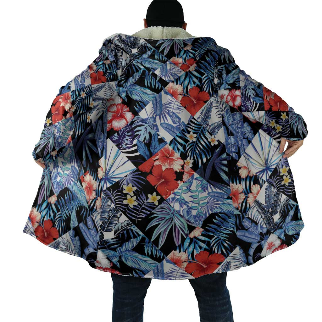 Hawaii Tropicana Blue Pattern Cloak LT01 - Polynesian Pride