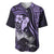 Polynesian Women Day 2024 Baseball Jersey Hibiscus Girl Tribal LT01 Purple - Polynesian Pride