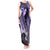 Polynesian Women Day 2024 Tank Maxi Dress Hibiscus Girl Tribal LT01 Women Purple - Polynesian Pride