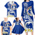 Northern Mariana Islands Commonwealth Day 2024 Family Matching Long Sleeve Bodycon Dress and Hawaiian Shirt Dolphin With Plumeria Flower LT01 - Polynesian Pride