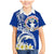 Northern Mariana Islands Commonwealth Day 2024 Family Matching Mermaid Dress and Hawaiian Shirt Dolphin With Plumeria Flower LT01 Son's Shirt Blue - Polynesian Pride