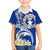 Northern Mariana Islands Commonwealth Day 2024 Family Matching Off Shoulder Long Sleeve Dress and Hawaiian Shirt Dolphin With Plumeria Flower LT01 Son's Shirt Blue - Polynesian Pride