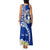 Northern Mariana Islands Commonwealth Day 2024 Family Matching Tank Maxi Dress and Hawaiian Shirt Dolphin With Plumeria Flower LT01 - Polynesian Pride