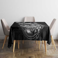 Hawaii Mermaid Monotone Tablecloth Polynesian Pattern Fish Hook LT01 - Polynesian Pride