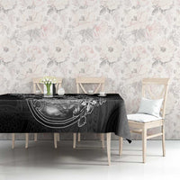 Hawaii Mermaid Monotone Tablecloth Polynesian Pattern Fish Hook LT01 - Polynesian Pride