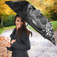 Hawaii Mermaid Monotone Umbrella Polynesian Pattern Fish Hook LT01 - Polynesian Pride