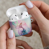 Hawaii Mermaid Sweet Pastel AirPods Case Polynesian Pattern Fish Hook LT01 - Polynesian Pride
