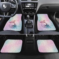Hawaii Mermaid Sweet Pastel Car Mats Polynesian Pattern Fish Hook LT01 Set 4pcs Multicolor - Polynesian Pride
