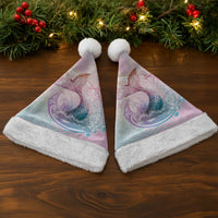 Hawaii Mermaid Sweet Pastel Christmas Santa Hat Polynesian Pattern Fish Hook LT01 - Polynesian Pride