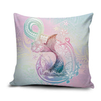Hawaii Mermaid Sweet Pastel Pillow Cover Polynesian Pattern Fish Hook LT01 Multicolor - Polynesian Pride