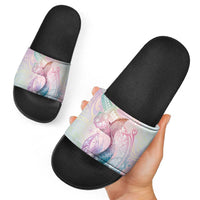 Hawaii Mermaid Sweet Pastel Slide Sandals Polynesian Pattern Fish Hook LT01 - Polynesian Pride