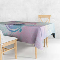 Hawaii Mermaid Sweet Pastel Tablecloth Polynesian Pattern Fish Hook LT01 - Polynesian Pride