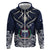 Samoa Independence Day Zip Hoodie Ula Nifo Mix Turtle