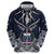 Samoa Independence Day Zip Hoodie Ula Nifo Mix Turtle