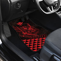 King Kamehameha Day Car Mats Kakau Polynesian Pattern LT01 - Polynesian Pride