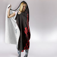 King Kamehameha Day Hooded Blanket Kakau Polynesian Pattern LT01 - Polynesian Pride