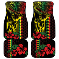 King Kamehameha Day Car Mats Hawaii Kakau Reggae LT01 - Polynesian Pride
