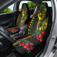 King Kamehameha Day Car Seat Cover Hawaii Kakau Reggae LT01 - Polynesian Pride