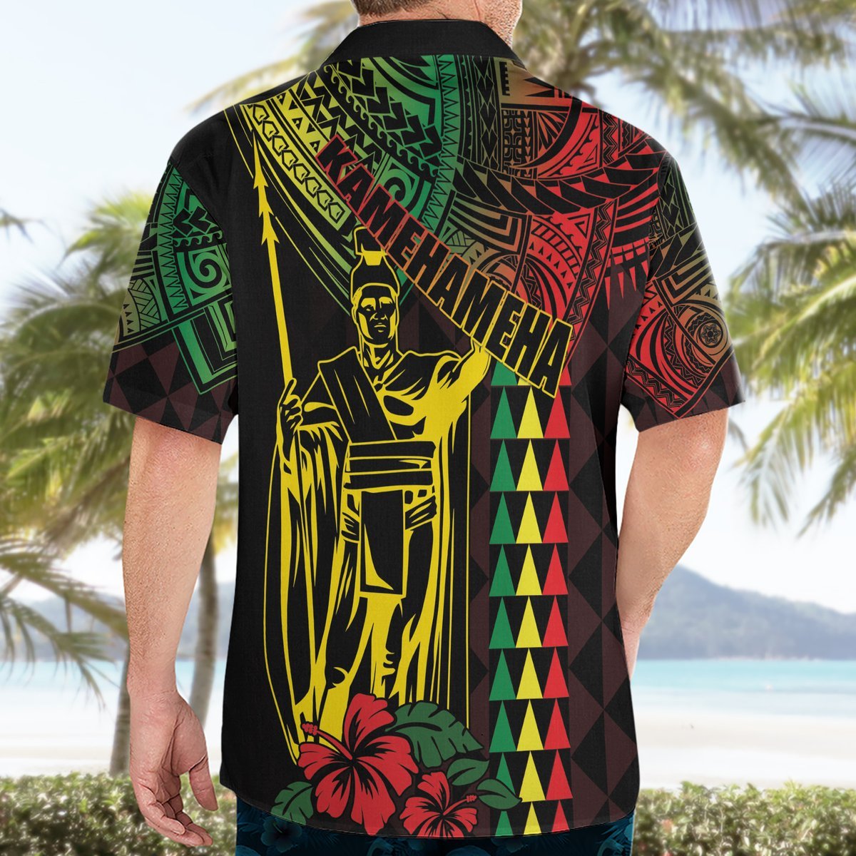 King Kamehameha Day Hawaiian Shirt Hawaii Kakau Reggae LT01 - Polynesian Pride