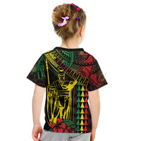 King Kamehameha Day Kid T Shirt Hawaii Kakau Reggae LT01 - Polynesian Pride