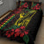 King Kamehameha Day Quilt Bed Set Hawaii Kakau Reggae