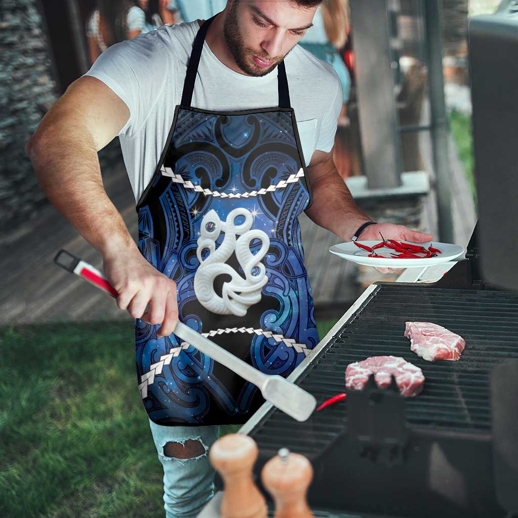Maori Matariki Manaia Apron Maori Kowhaiwhai Pattern Galaxy LT01 - Polynesian Pride